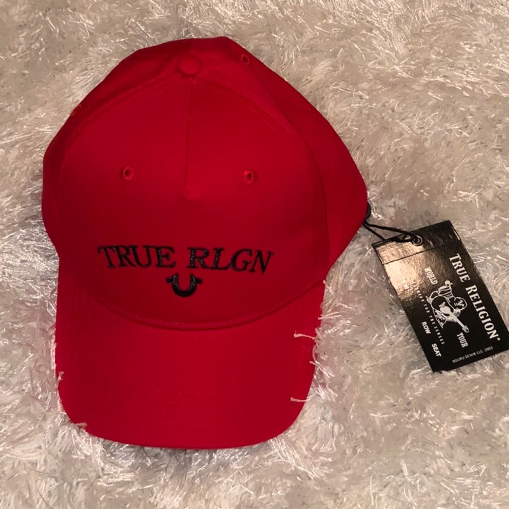 True Religion Men’s Ruby Red HS Hat